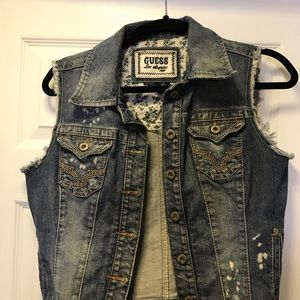 Guess denim vest